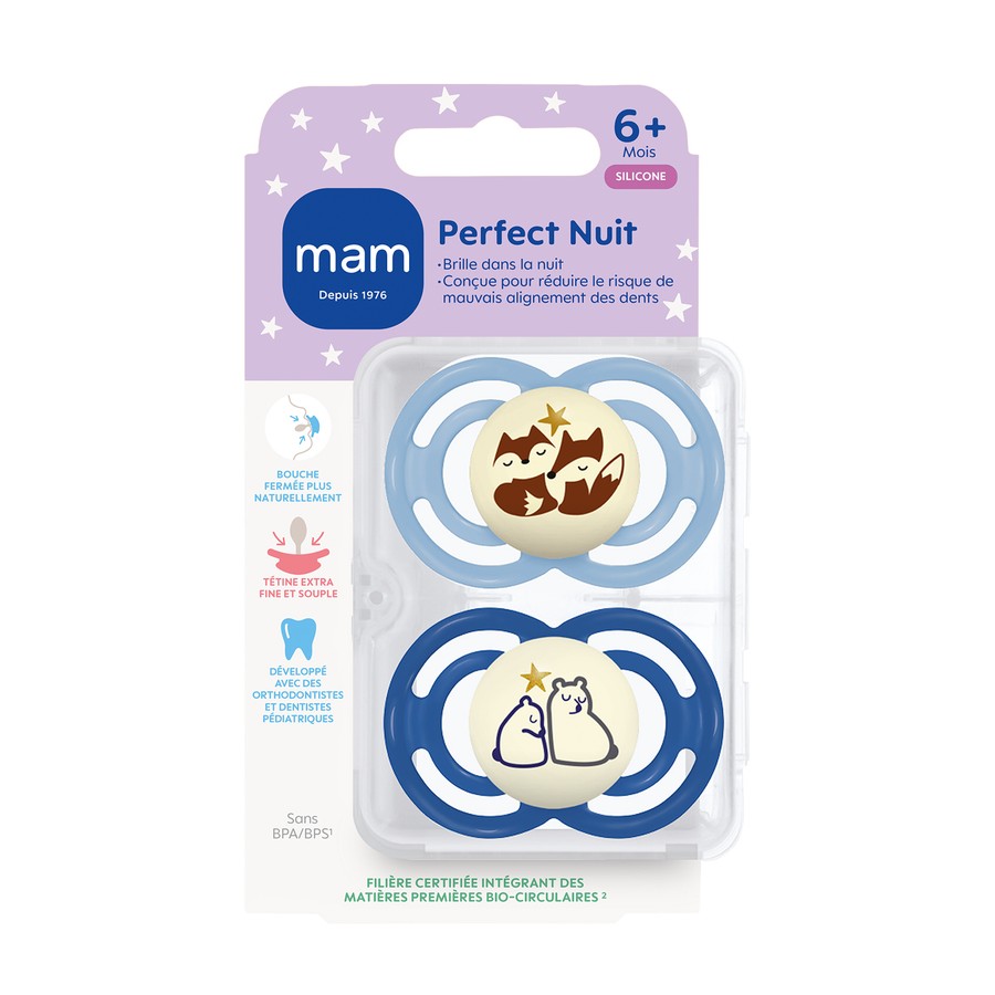 SUCET MAM PERFECT NUIT SIL 6+M X2