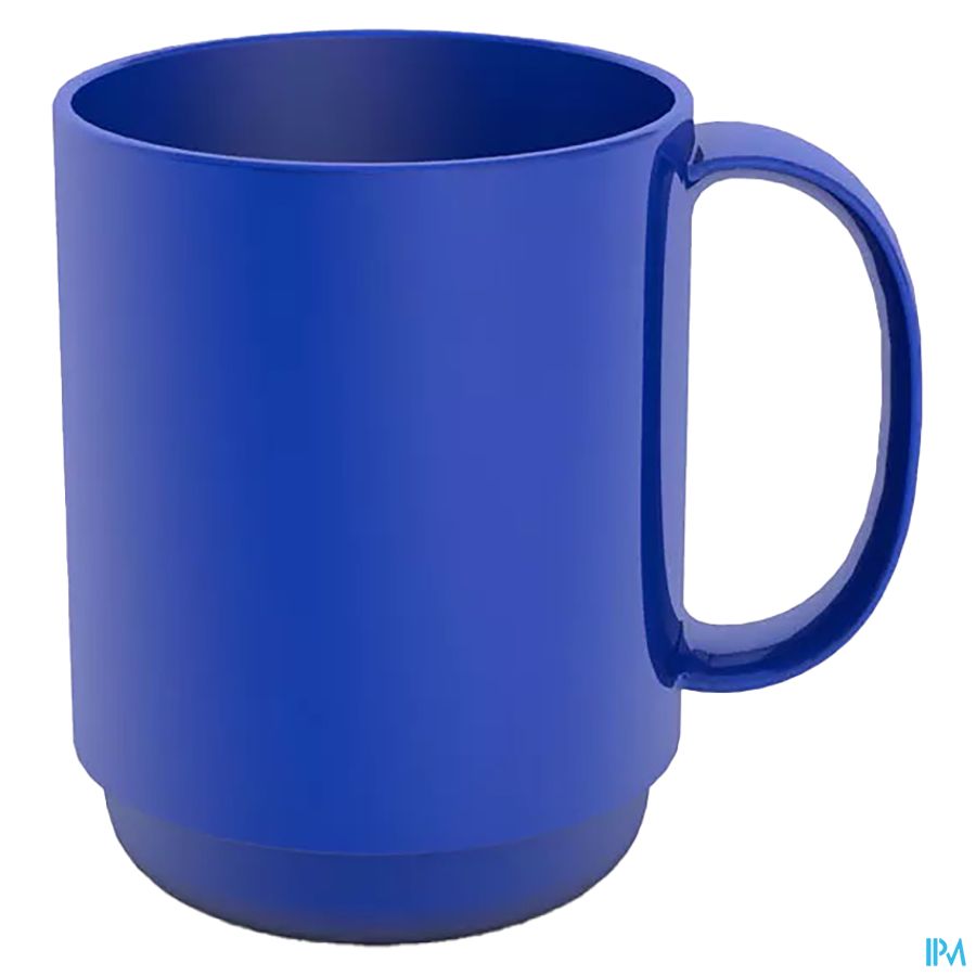 Drinkbeker 1 Handvat Ornamin Henkel 375ml Blauw