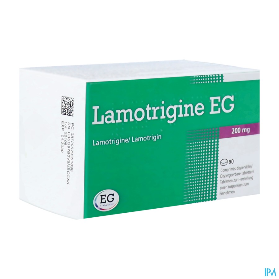 Lamotrigine Eg 200mg Orifarm Tabl Disp. 90