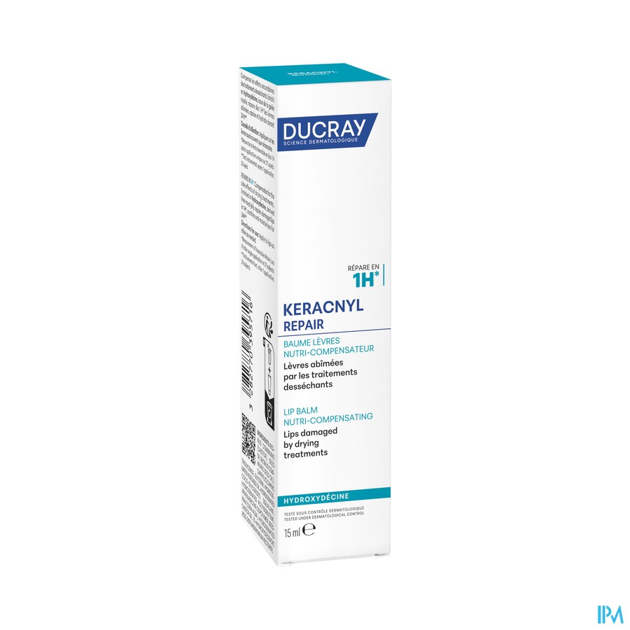 Ducray Keracnyl Repair Baume Levres 15ml