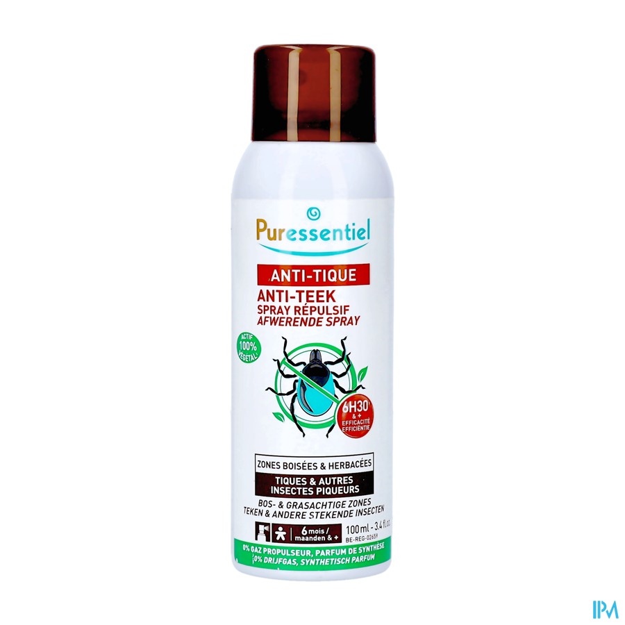 Puressentiel A/beet Afwerende Spray A/teek 100ml