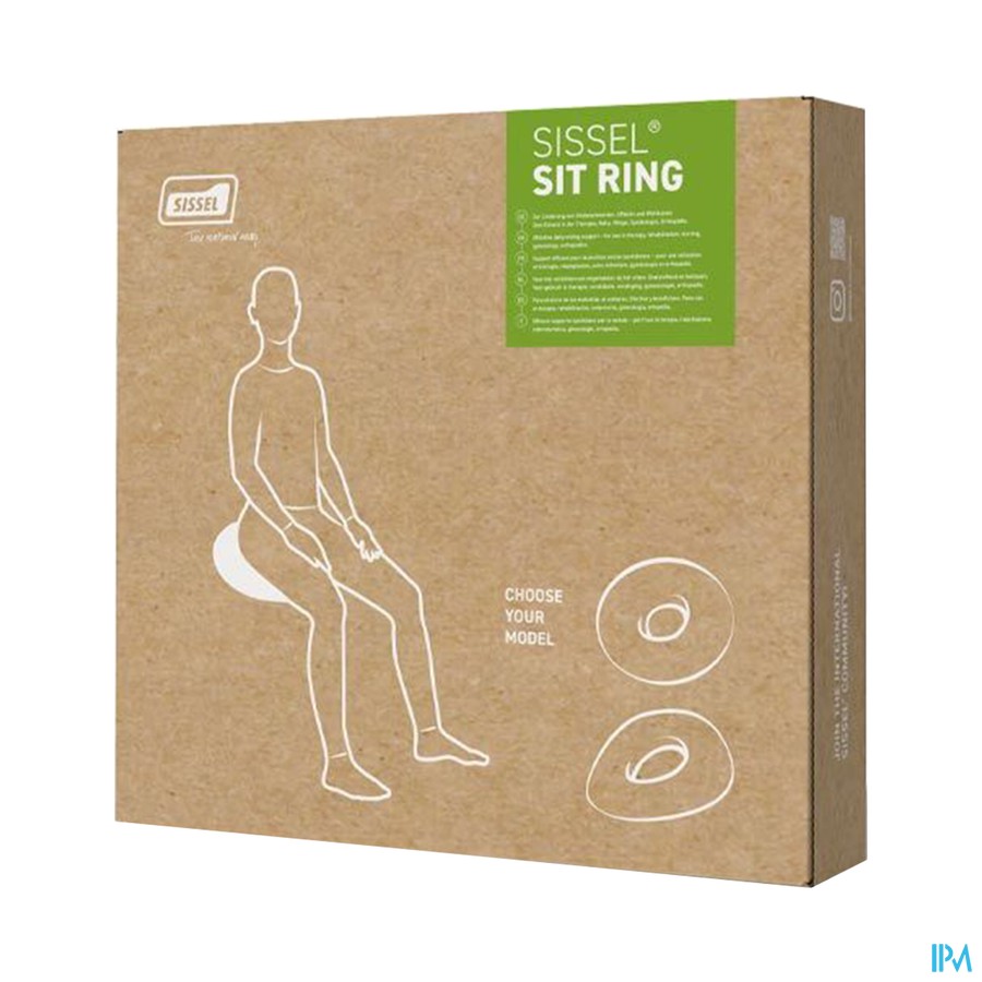 Sissel Sitring Rond Avec Housse Blanche
