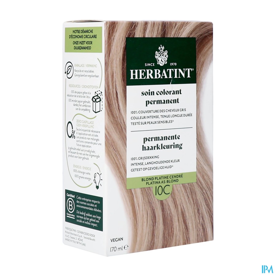 Herbatint 10c Zweeds Blond 170ml