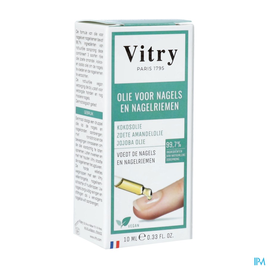Vitry Natuurlijke Olie Nagels & Nagelriem 10ml
