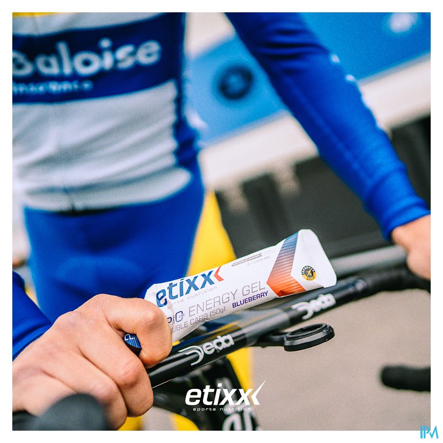 Etixx Double Carb Energy Gel Prol.blueberry12x60ml 7