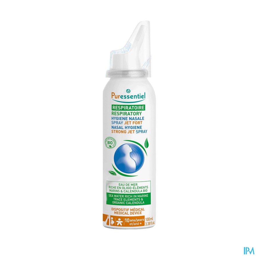 Puressentiel Respir.spray Hyg.nasal Jet Fort 100ml