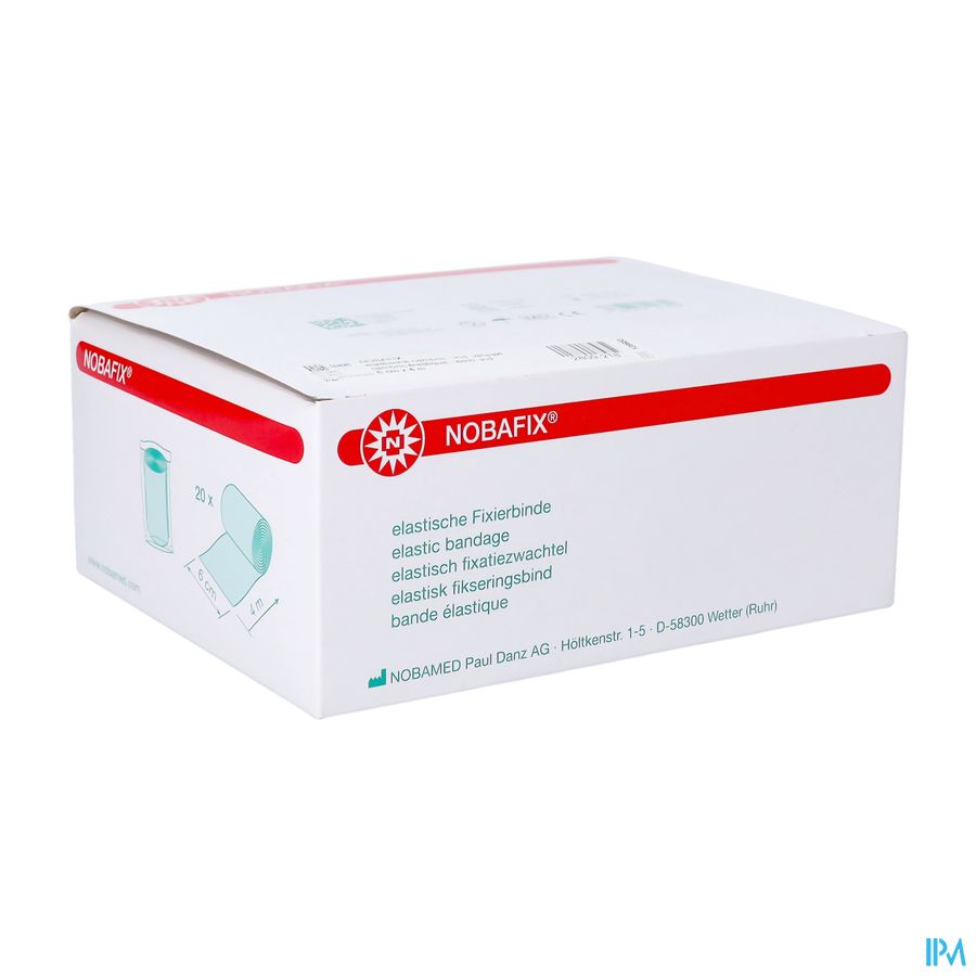 Nobafix Cambric Elast 6cmx4m Indiv. 20 9500320