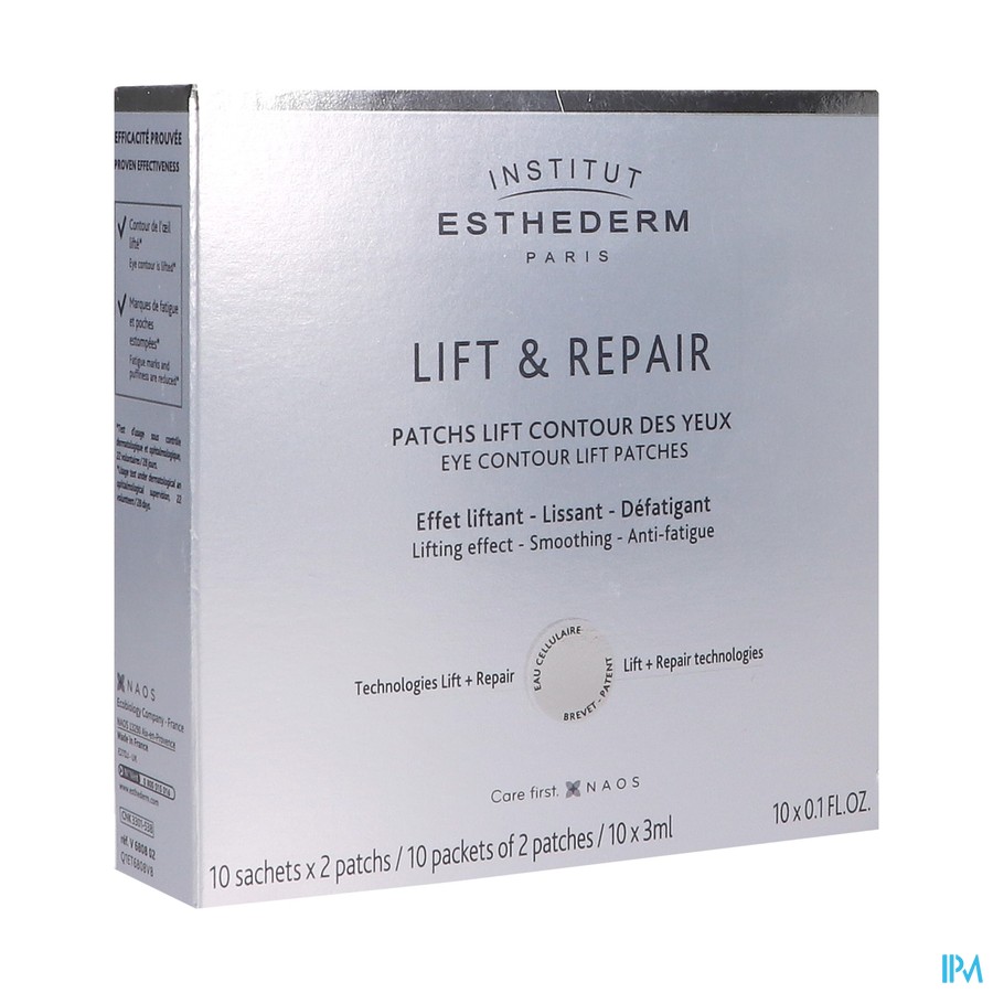 Esthederm Masker Liftend Oogcontour Zakje 10x2x3ml