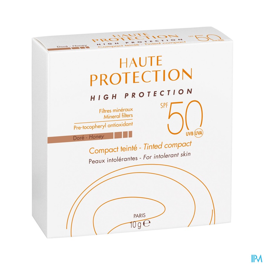 Avene Sol Compact Teinte Spf50+ Dore 10g