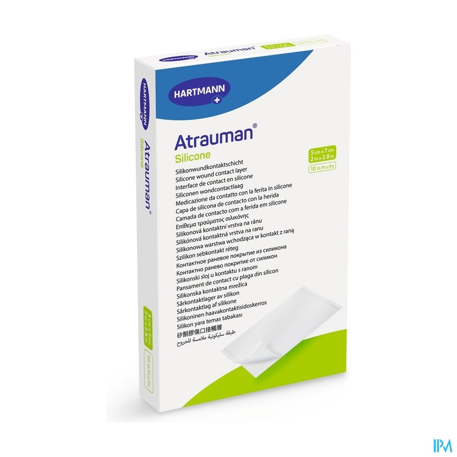 Hartmann Atrauman Silicone 5x7cm 10 P/s