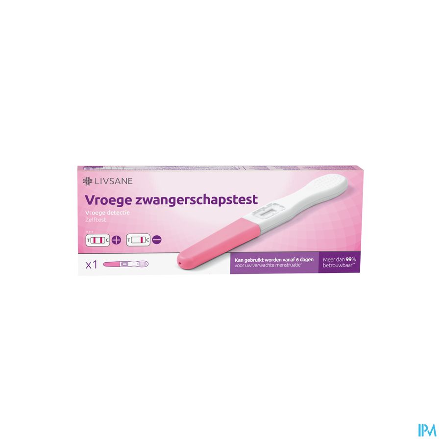 Livsane Vroege Zwangerschapstest