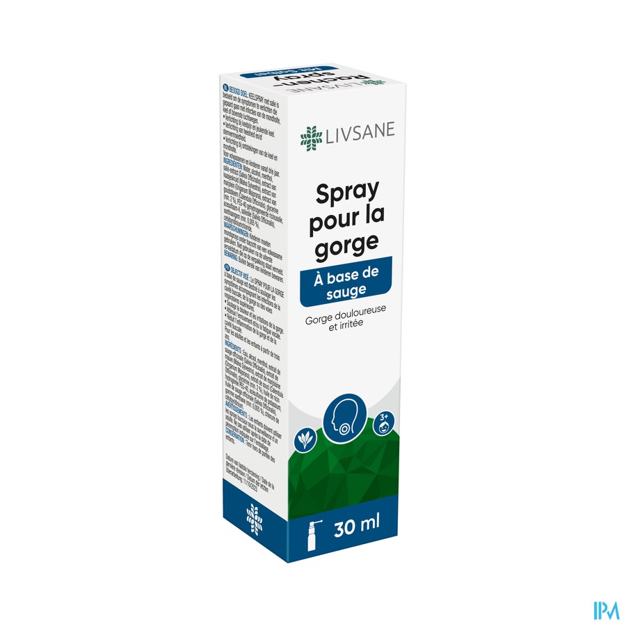 Livsane Keelspray Salie 30ml