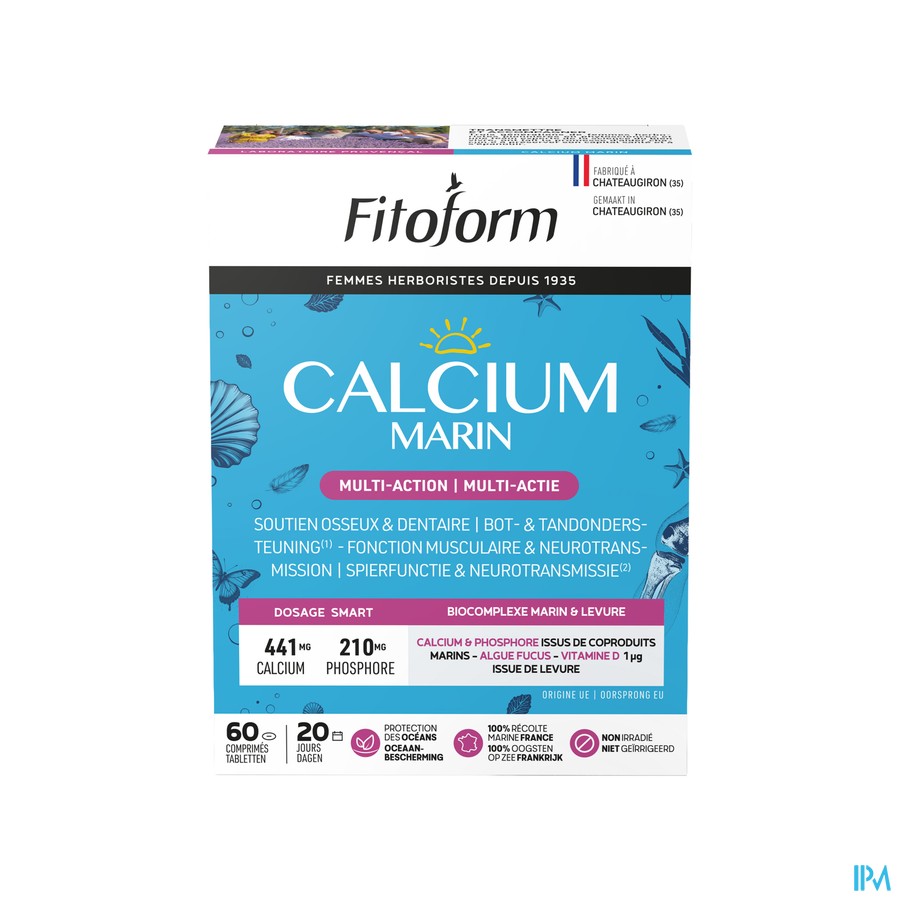 Calcium Marin Comp 60 Fitoform