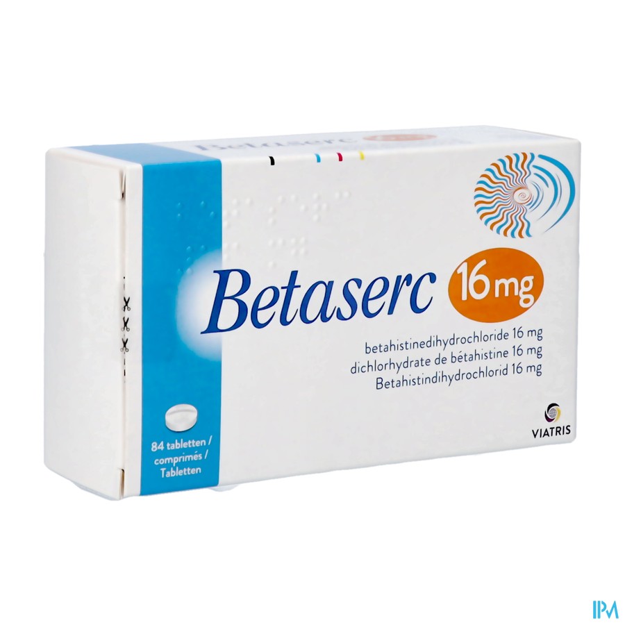 Betaserc Comp 84 X 16mg
