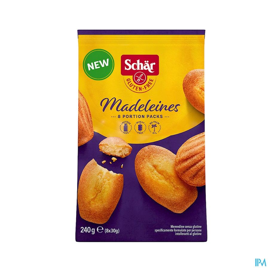 Schar Madeleines 8x30g Revogan