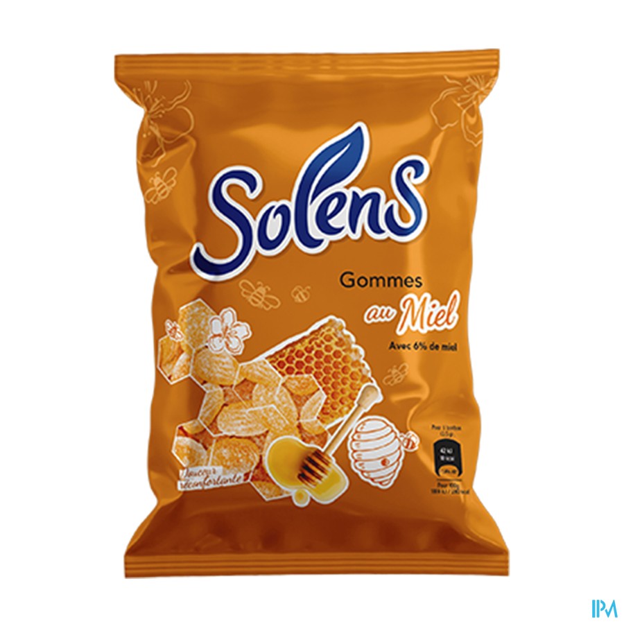 SOLENS GOMME MIEL SACH 100G