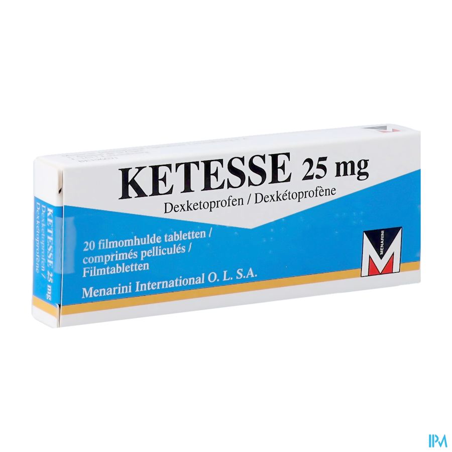 Ketesse 25mg Filmomh Tabl 20 Ketesse 25mg Filmomh Tabl 20