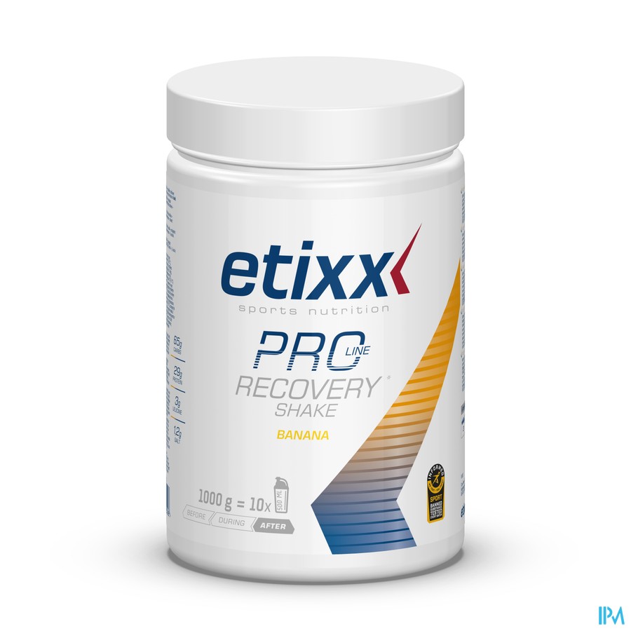 Etixx Pro Line Recovery Shake Banana 1000g