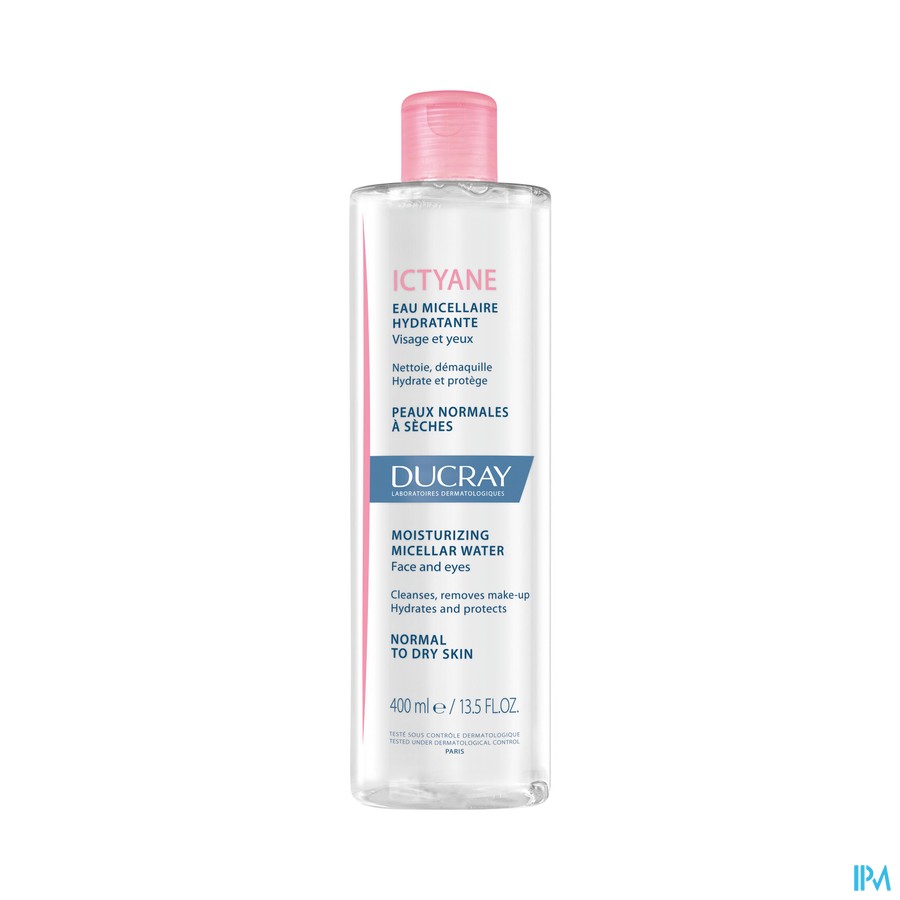 Ducray Ictyane Eau Micellaire Fl 400ml