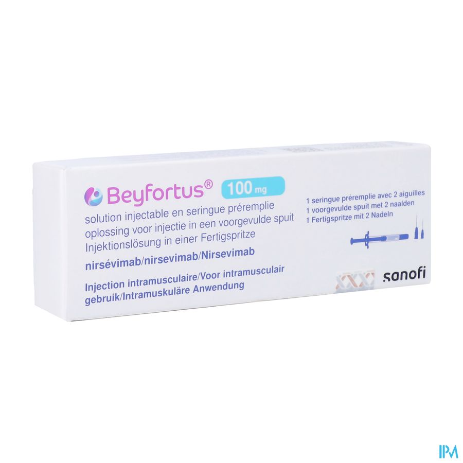 Beyfortus 100mg Opl. Inj. Voorgevulde Spuit Beyfortus 100mg Opl. Inj. Voorgevulde Spuit