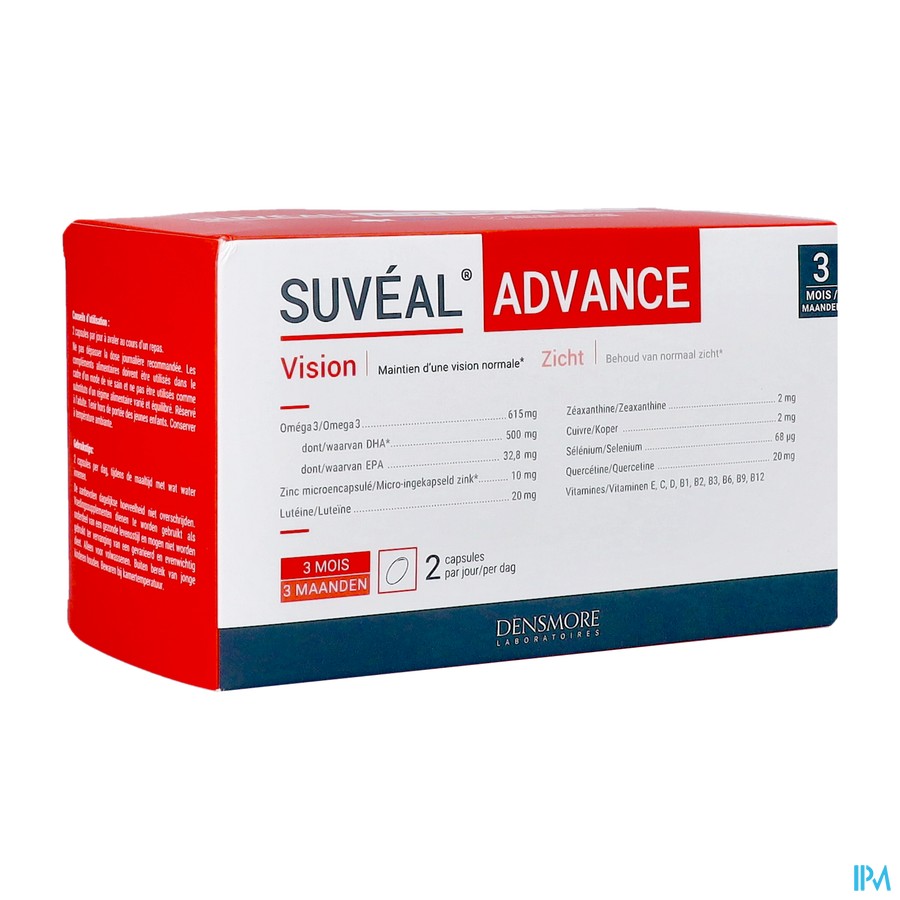 Suveal Advance 3m Caps 180