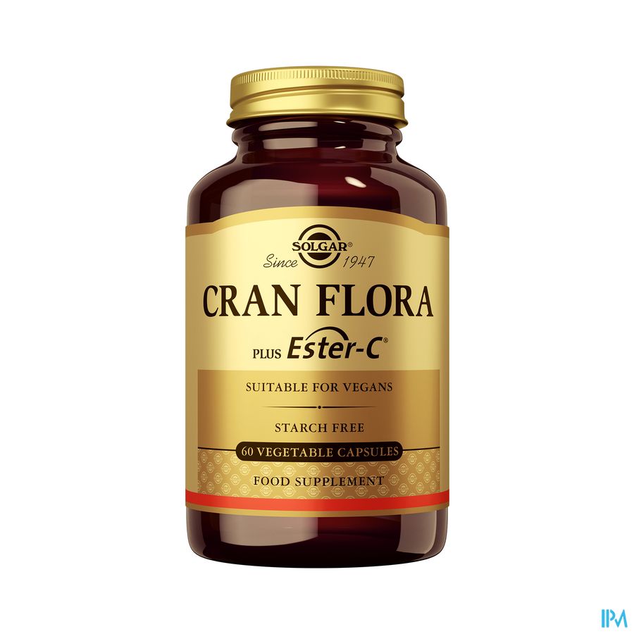 Solgar Cran Flora V-caps 60 Solgar Cran Flora V-caps 60