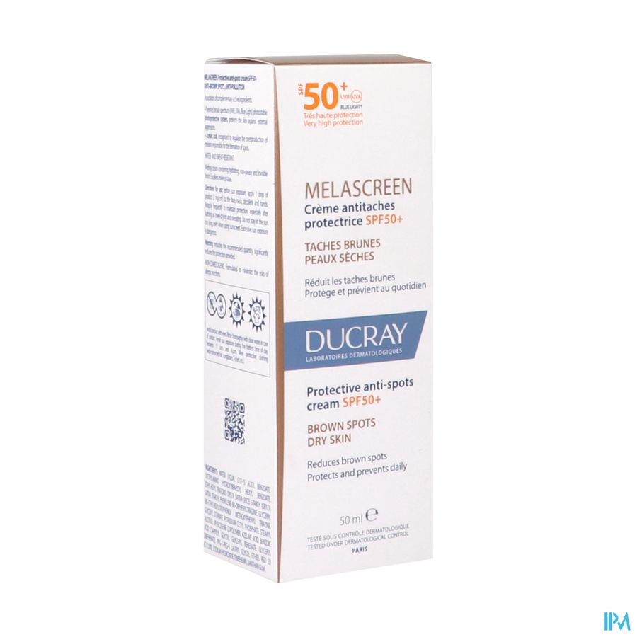 Ducray Melascreen Cr A/pigmentvlekken Spf50+ 50ml