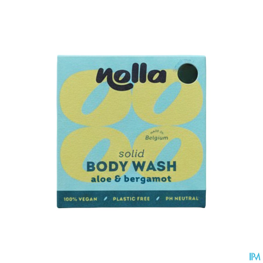 Nolla Zeep AloË Vera&bergamot 125g