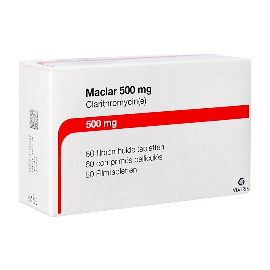 Maclar Tabl 60 X 500mg