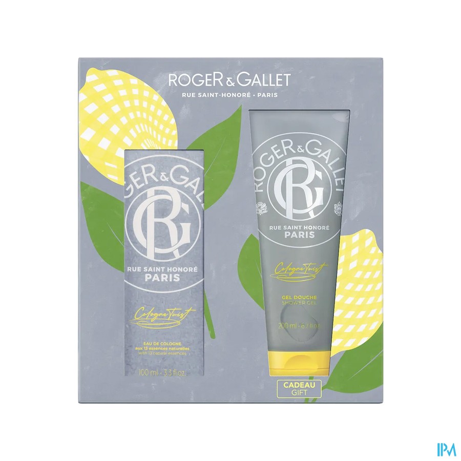 Roger&gallet Fete P.col.twist Edc 100ml+gel D200ml