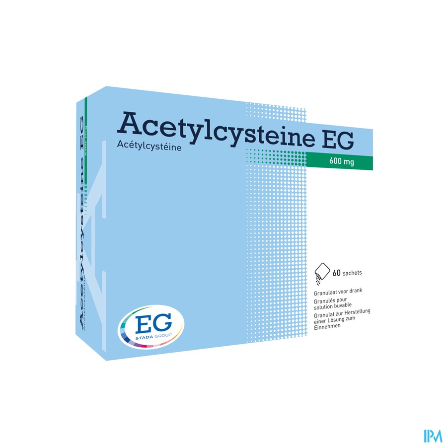 Acetylcysteine EG 600Mg Gran. Vr Drank Zakje  60