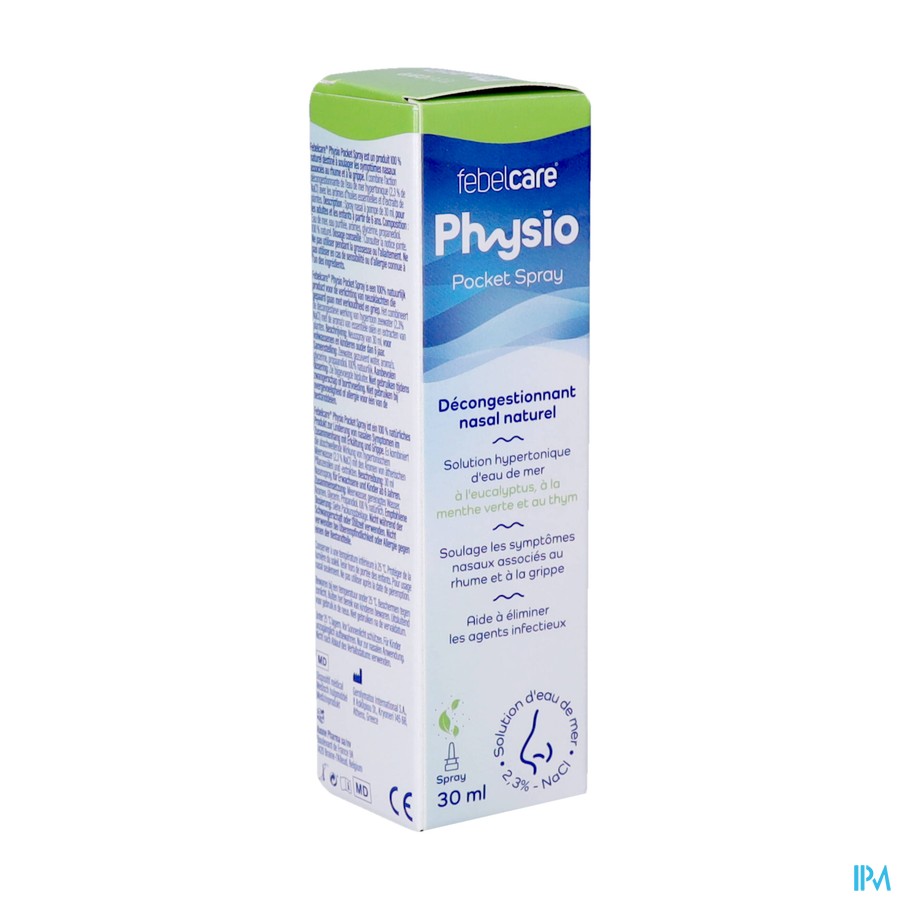 Febelcare Physio Pocket Spray 30ml