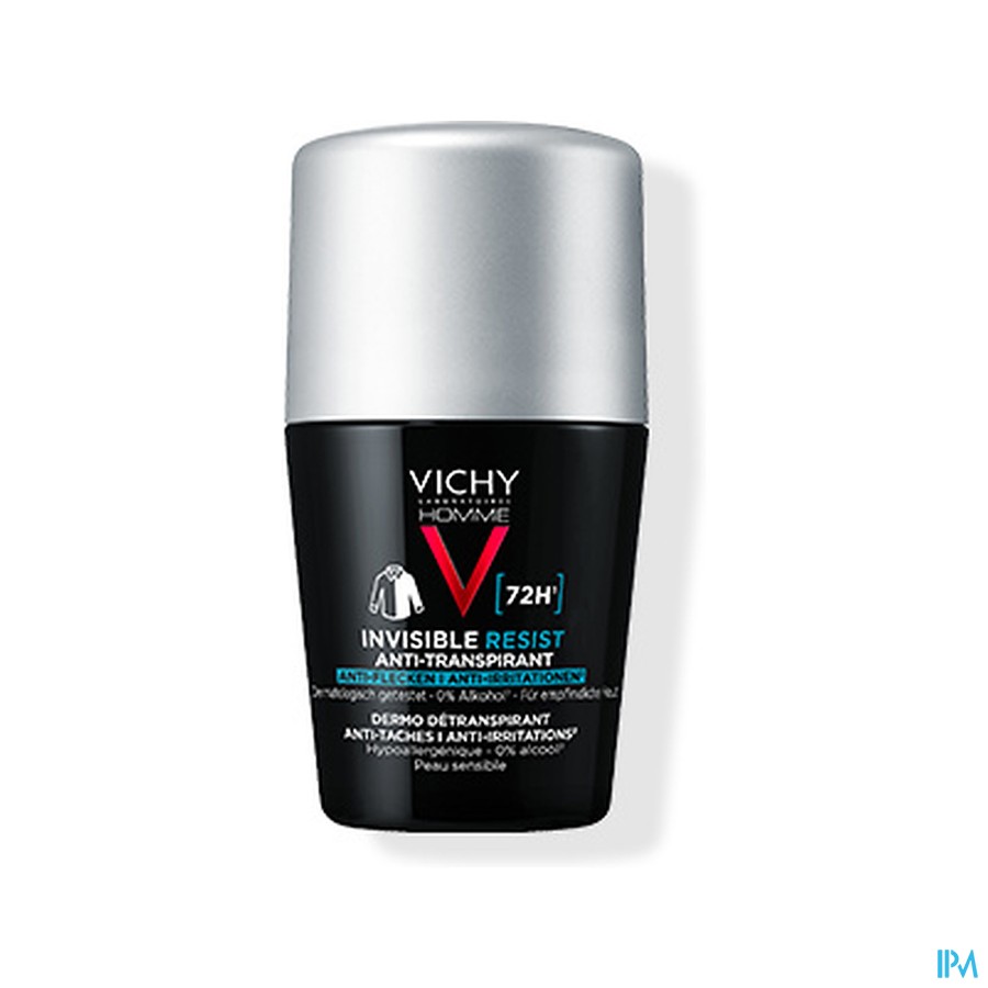 Vichy Homme 72h Invisible Resist Deo Roll 50ml