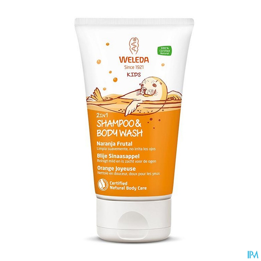 Weleda Shampoo & Bodywash 2in1 Sinaas 150ml