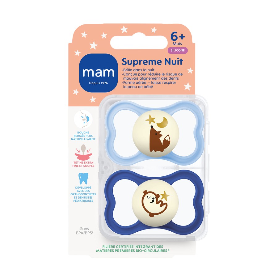 SUCET MAM SUPREME NUIT SIL 6+M X2