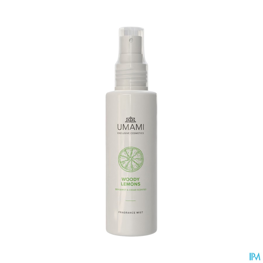 Umami Body Mist Woody Lemons 100ml