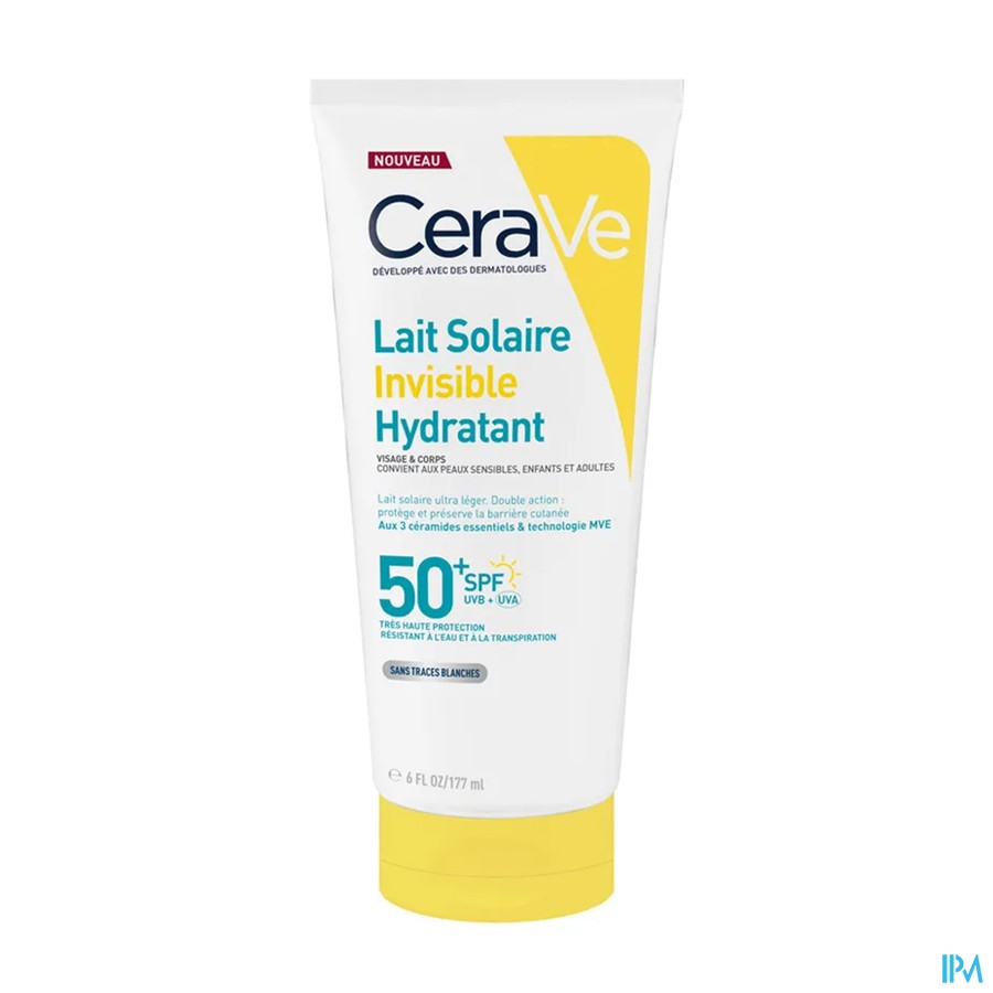 Cerave Sun Zonnecreme Hydra Onzichtb. Spf50 177ml