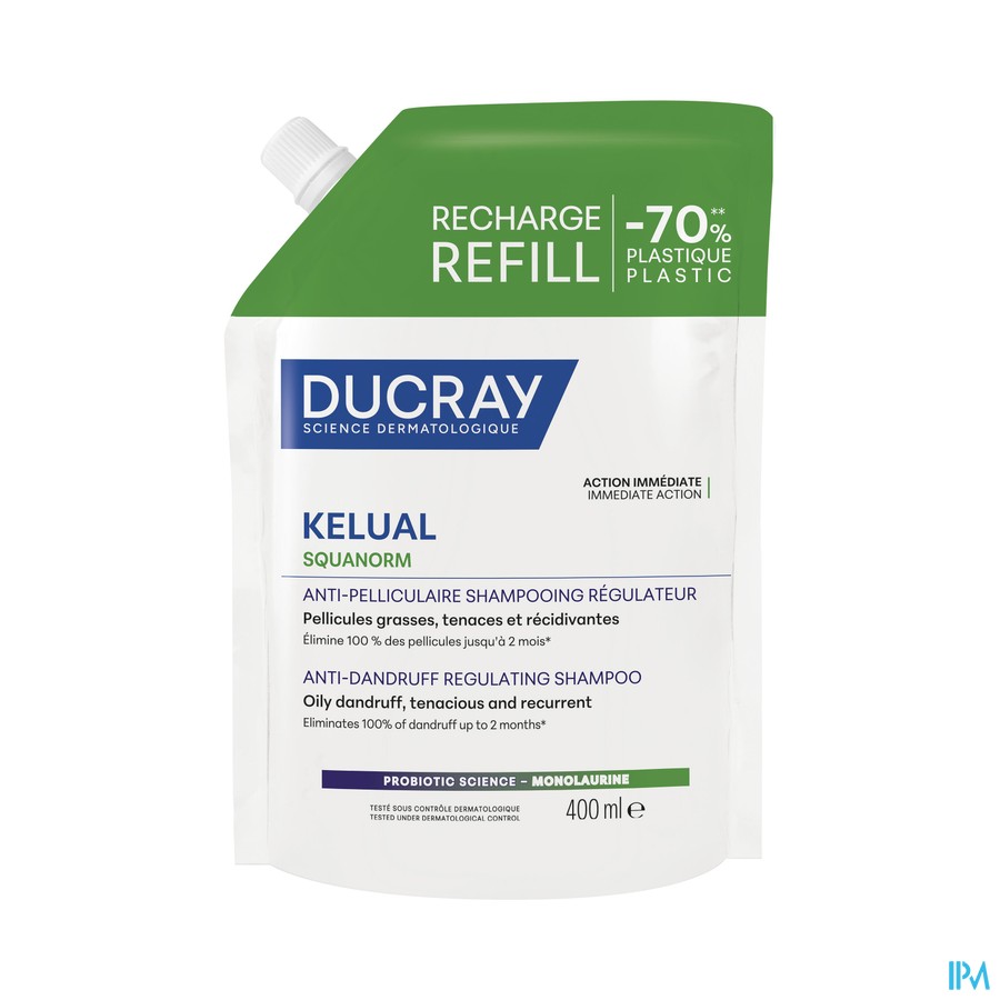 Ducray Kelual Squanorm Sh Vette Schilf.refill400ml