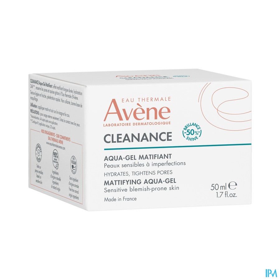 Avene Cleanance Matterende Aqua Gel 50ml