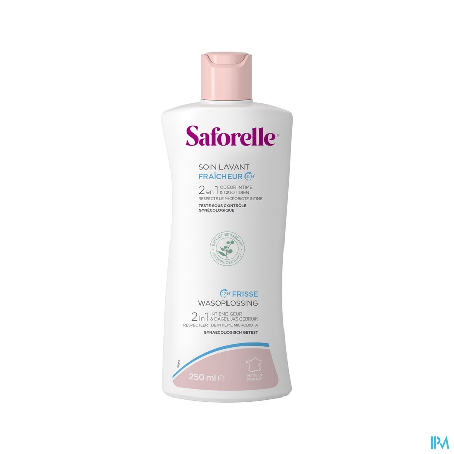 Saforelle Soin Lavant Fraicheur Fl 250ml