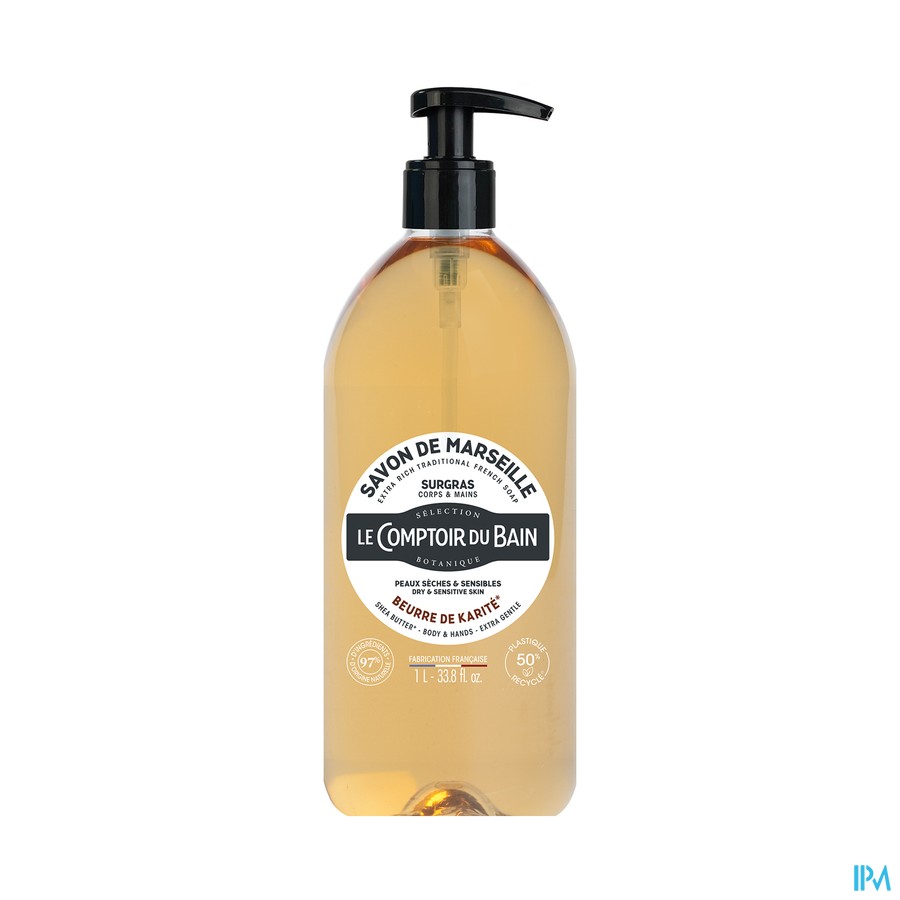 Le Comptoir Du Bain Marseille Zeep Shea 1l