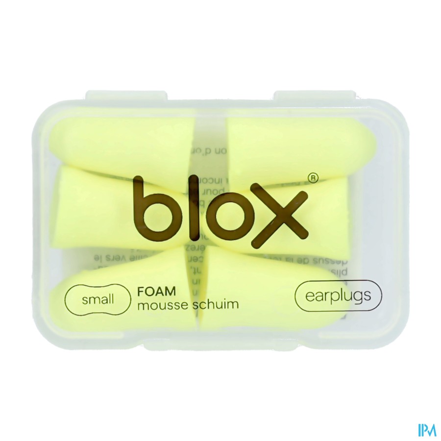 Blox Schuim Small Geel Oordoppen 3 Paar