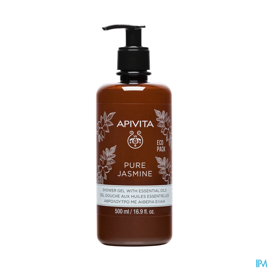 Apivita Pure Jasmine Shower Gel 500ml