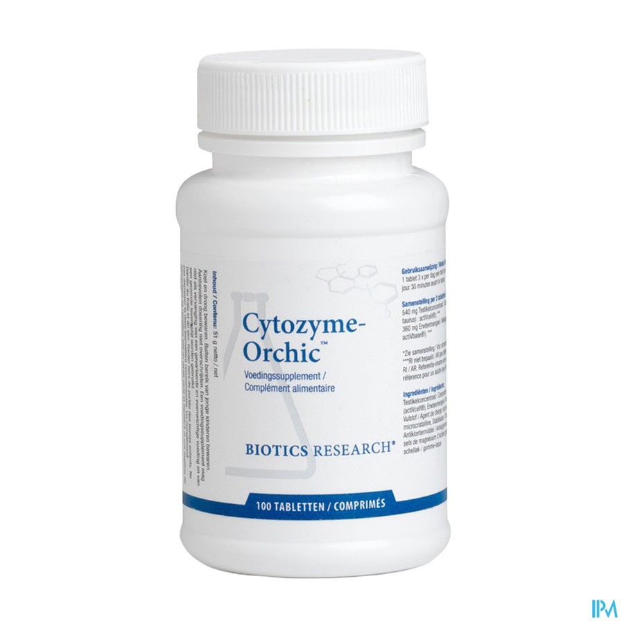 Cytozyme Orchic Biotics Comp 100