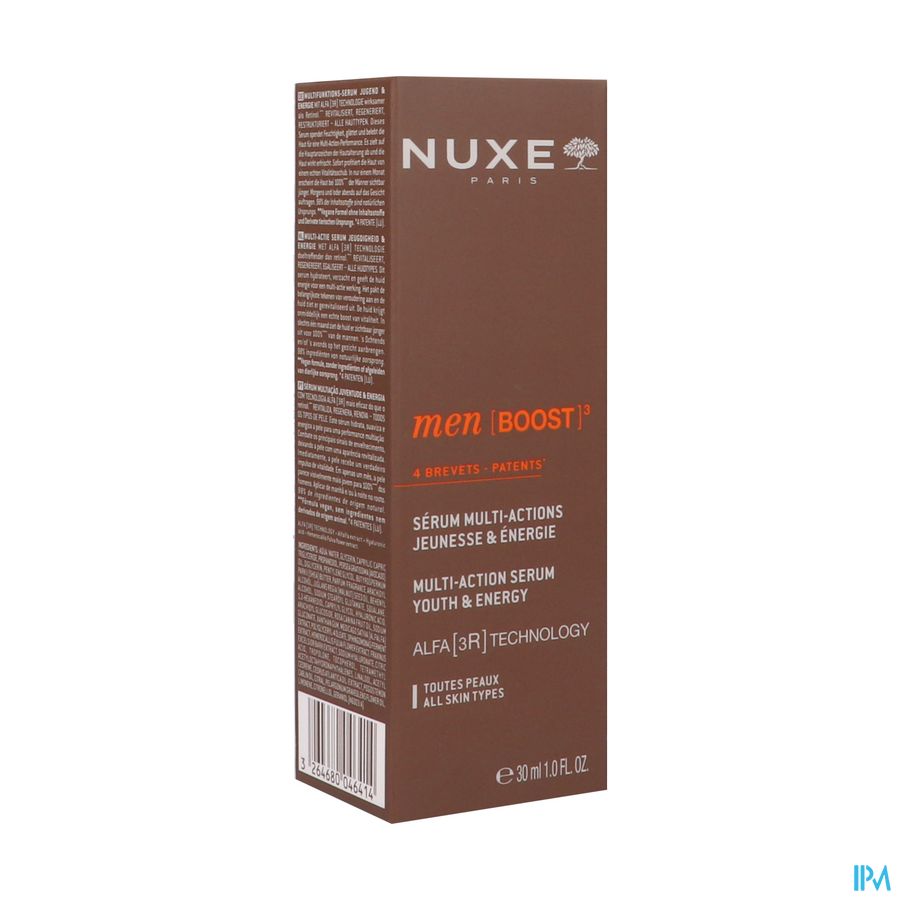 Nuxe Men Boost Multii-actief Verjongingsserum 30ml