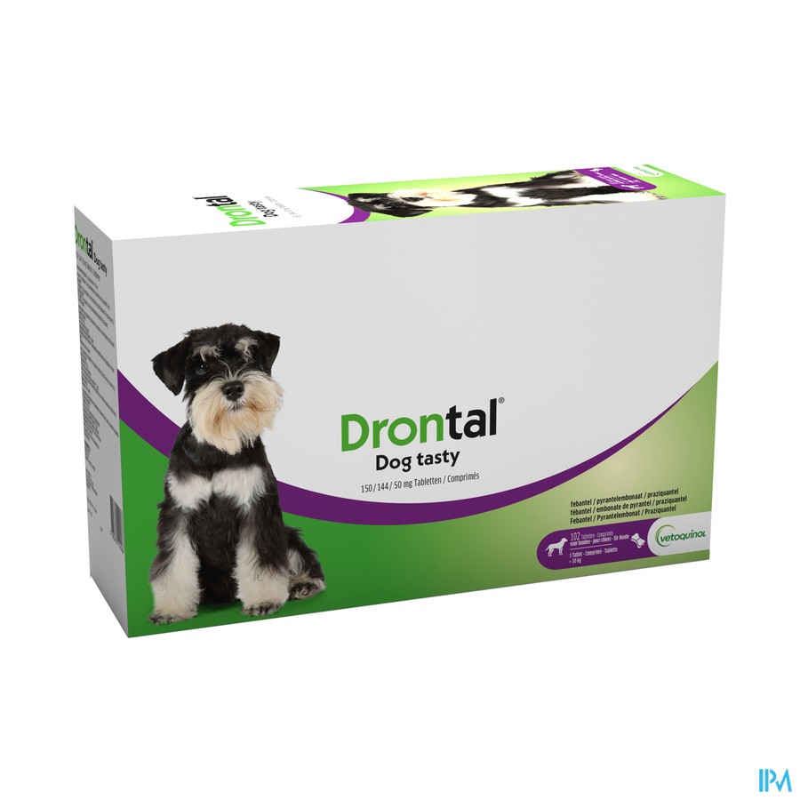 Drontal Tasty Bone 150/144/5mg 10kg Dog Comp 17x6