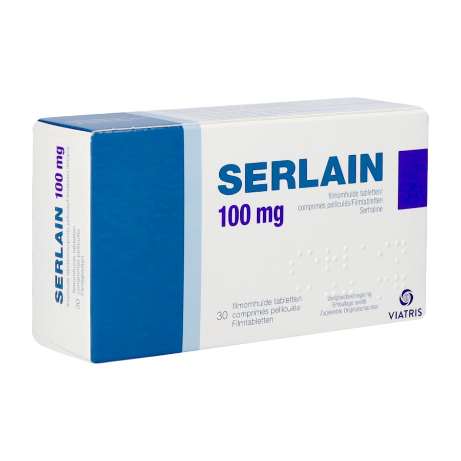 Serlain 100mg Filmomh Tabl 30