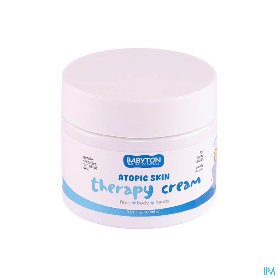 Babyton Natuurlijke Verzorgingscr Atop. Huid 100ml