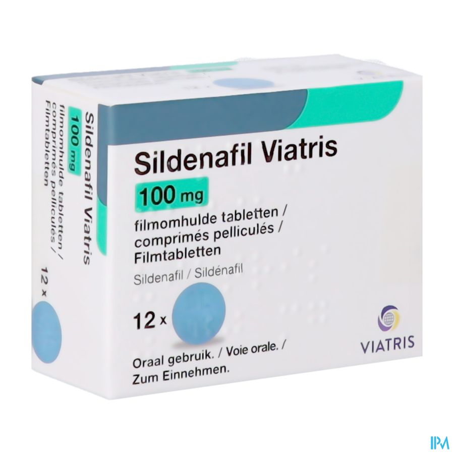Sildenafil Viatris 100mg Filmomh Tabl 12