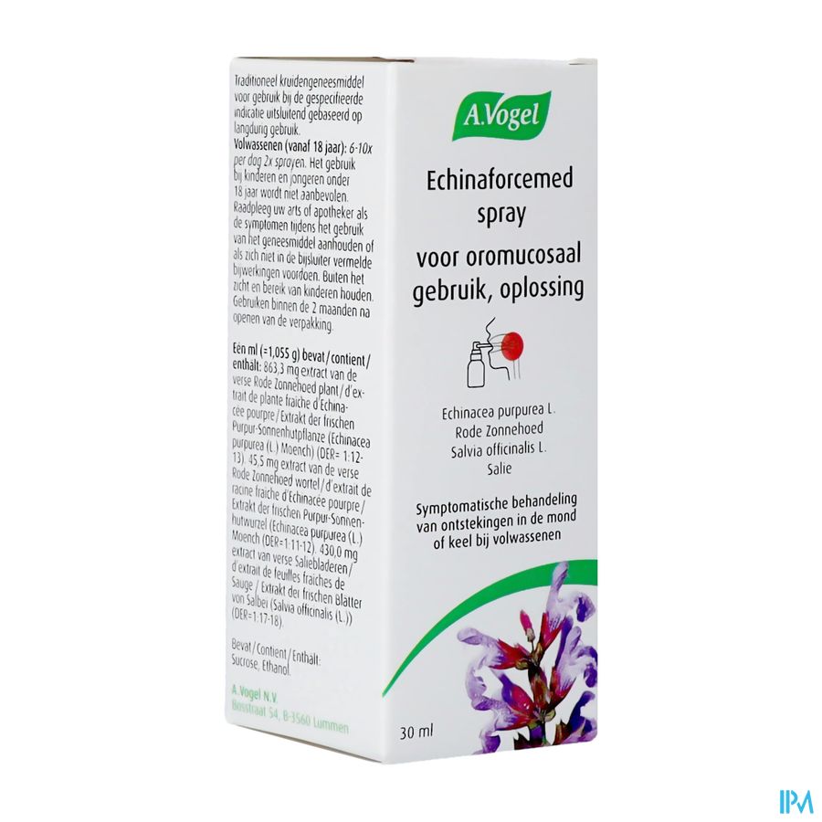 A.vogel Echinaforcemed Keelspray 30ml A.vogel Echinaforcemed Keelspray 30ml